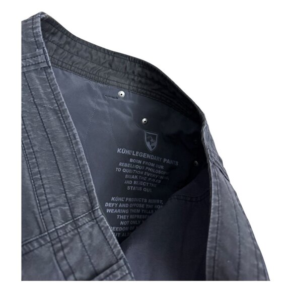 KUHL Revolvr Rogue Casual Hiking Outdoor Gray Designer Gorpcore Pants Mens 36x30 - Picture 6 of 7